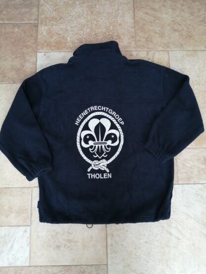 Volwassenen Fleece vest met rits